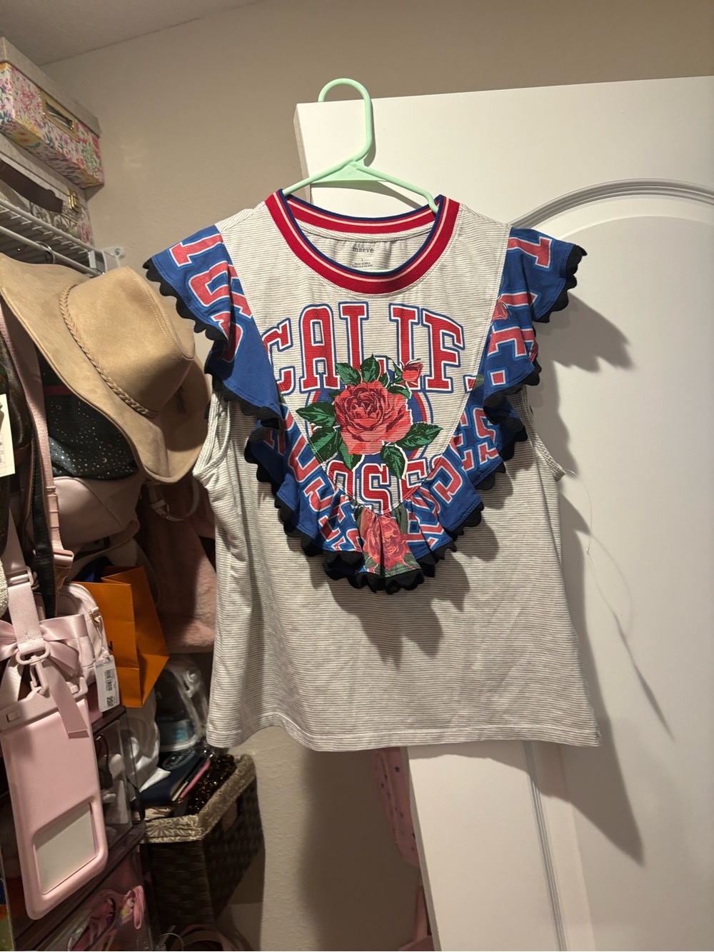 Maeve reworked sporty tee- size L
